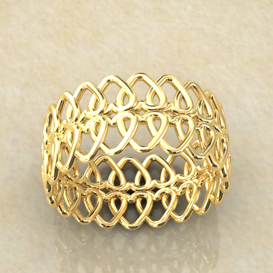 Heart Wire Band – Minimalistic Elegance