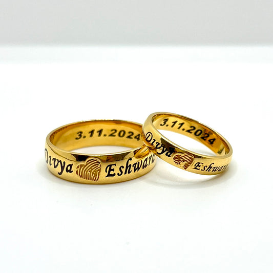 Custom Name Ring – Personalize Your Elegance