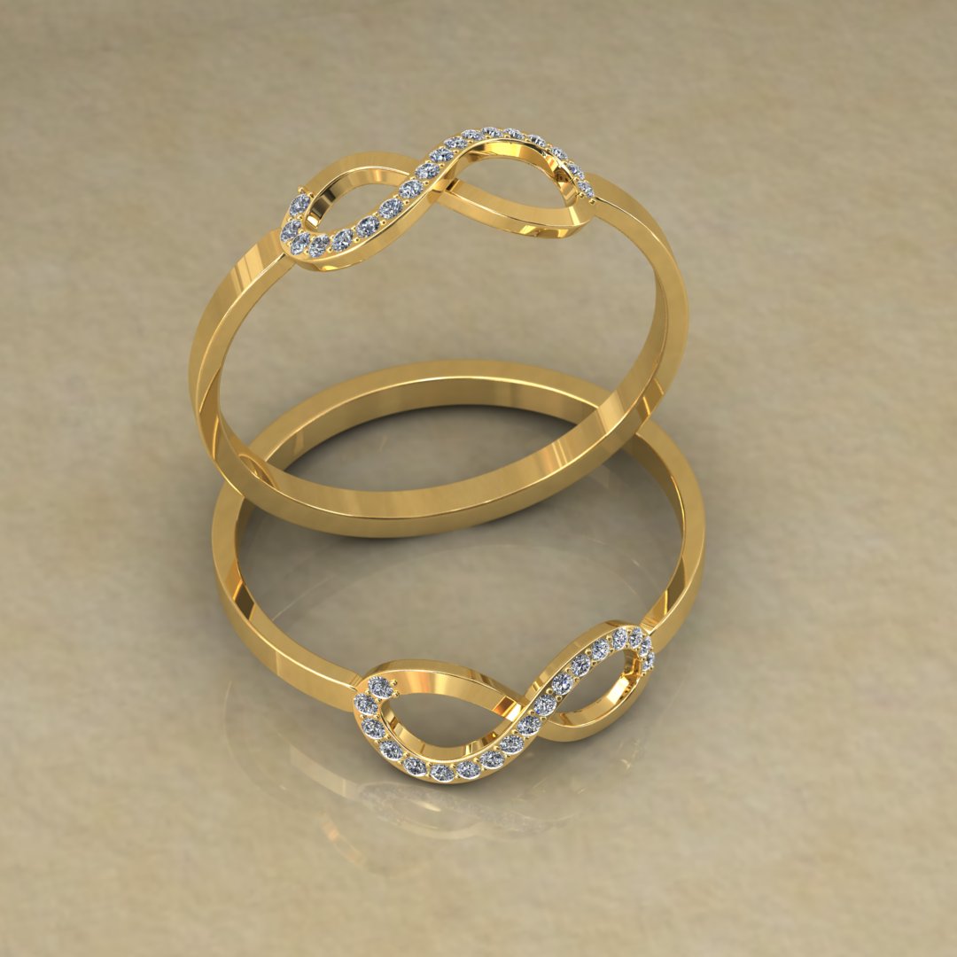 Timeless Infinity Diamond Ring