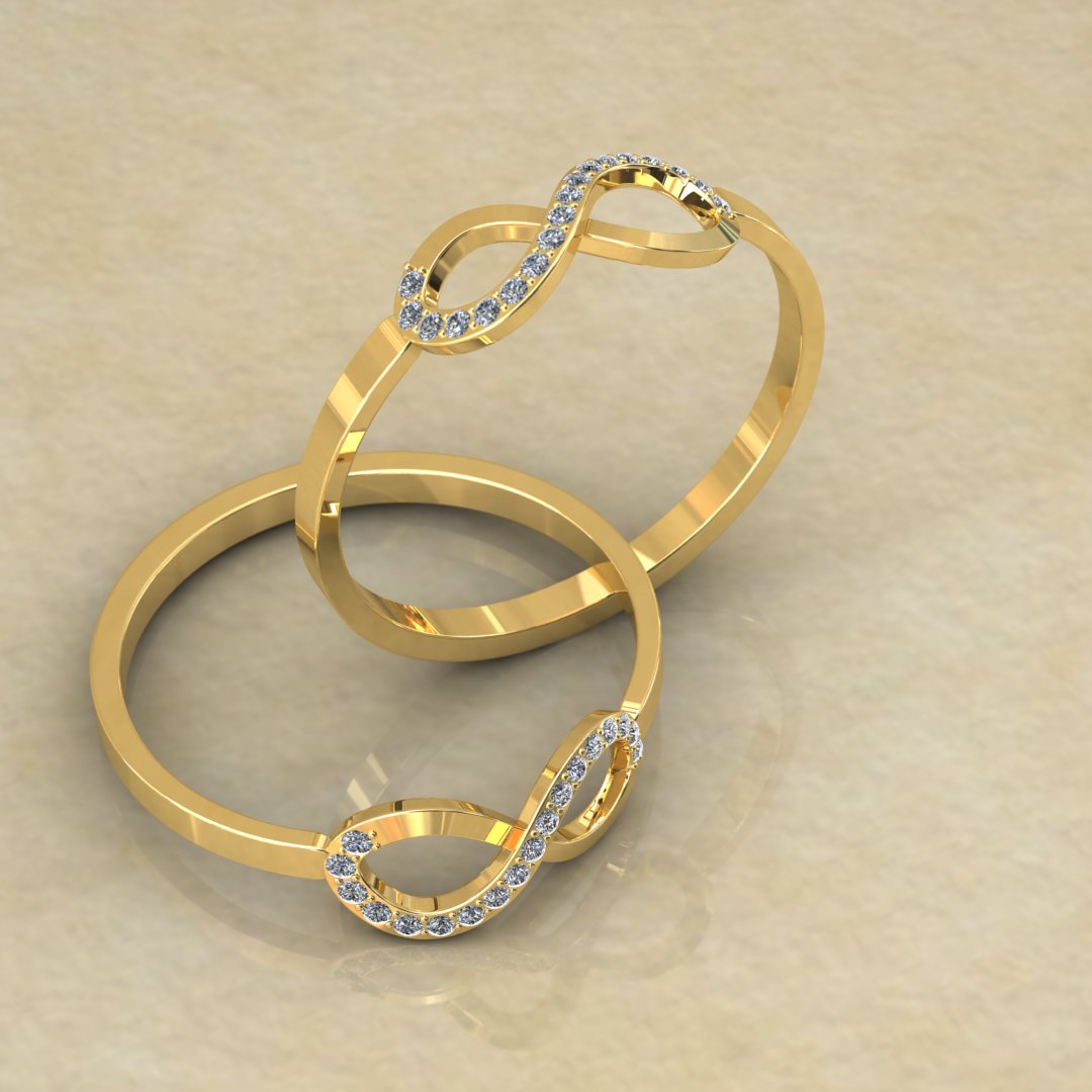 Timeless Infinity Diamond Ring