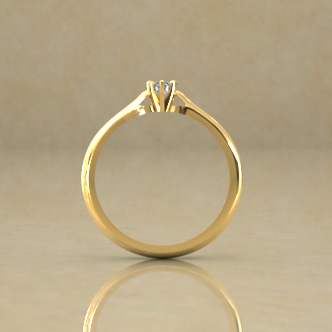Timeless Solitaire Elegance