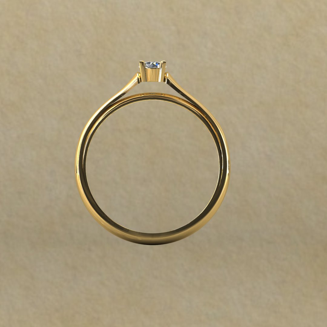 Classic Solitaire Diamond Ring