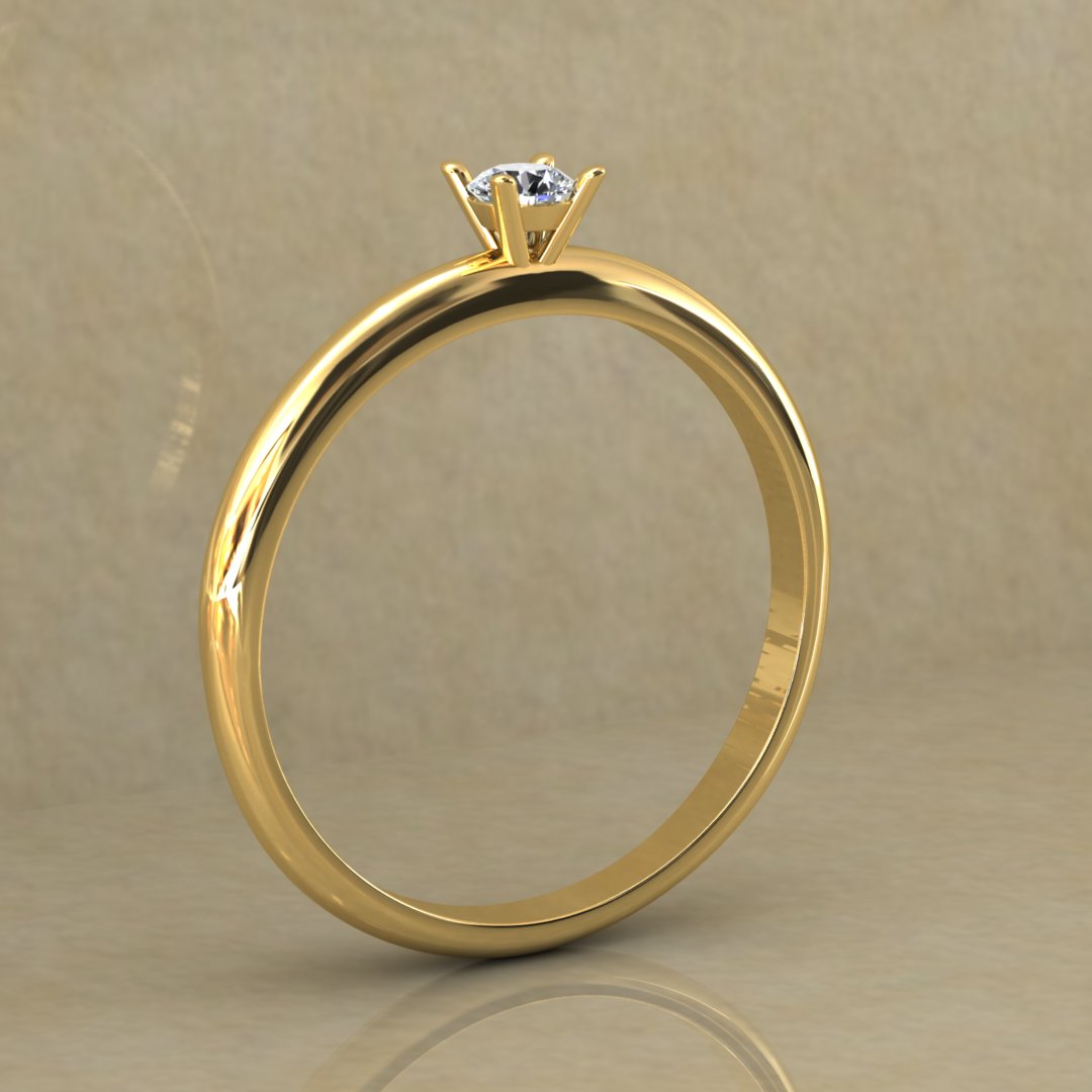 Timeless Solitaire Ring