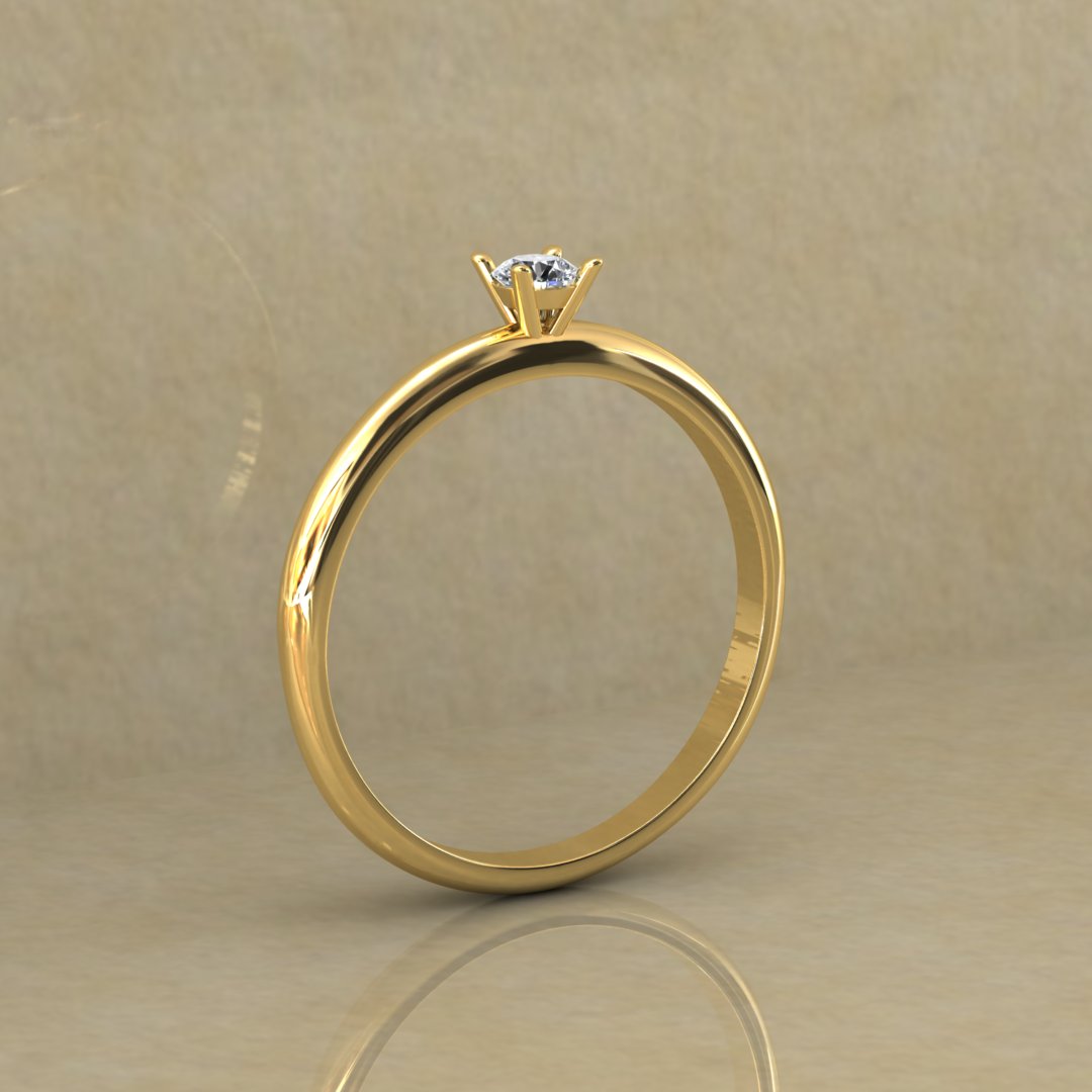 Timeless Solitaire Ring