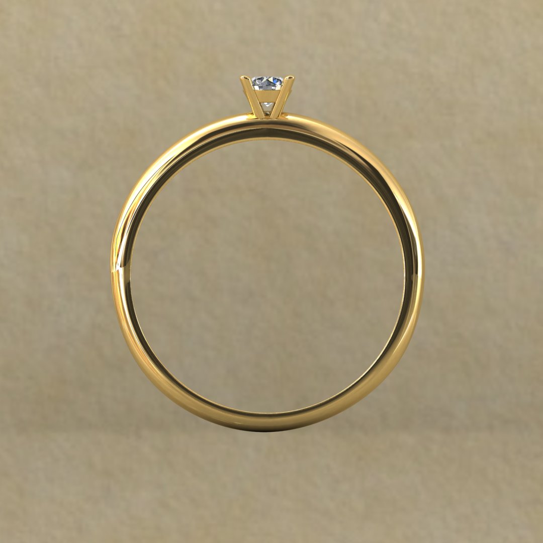 Timeless Solitaire Ring