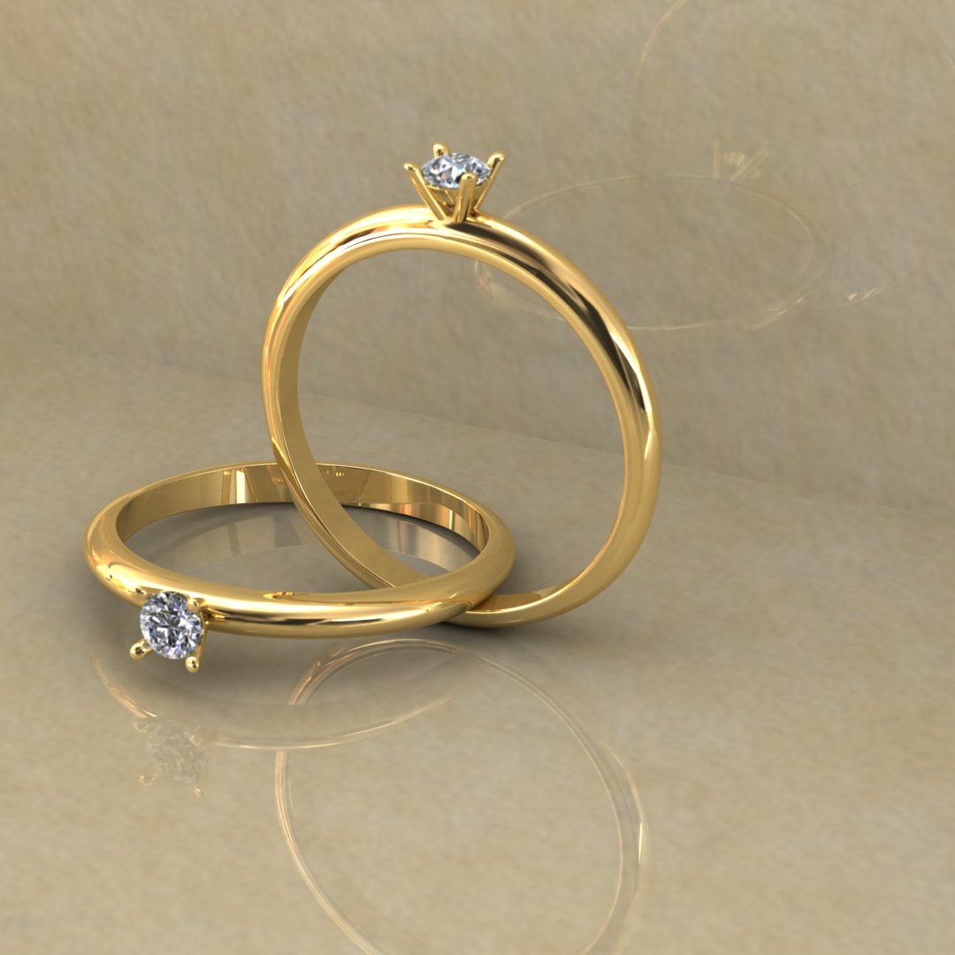 Timeless Solitaire Ring
