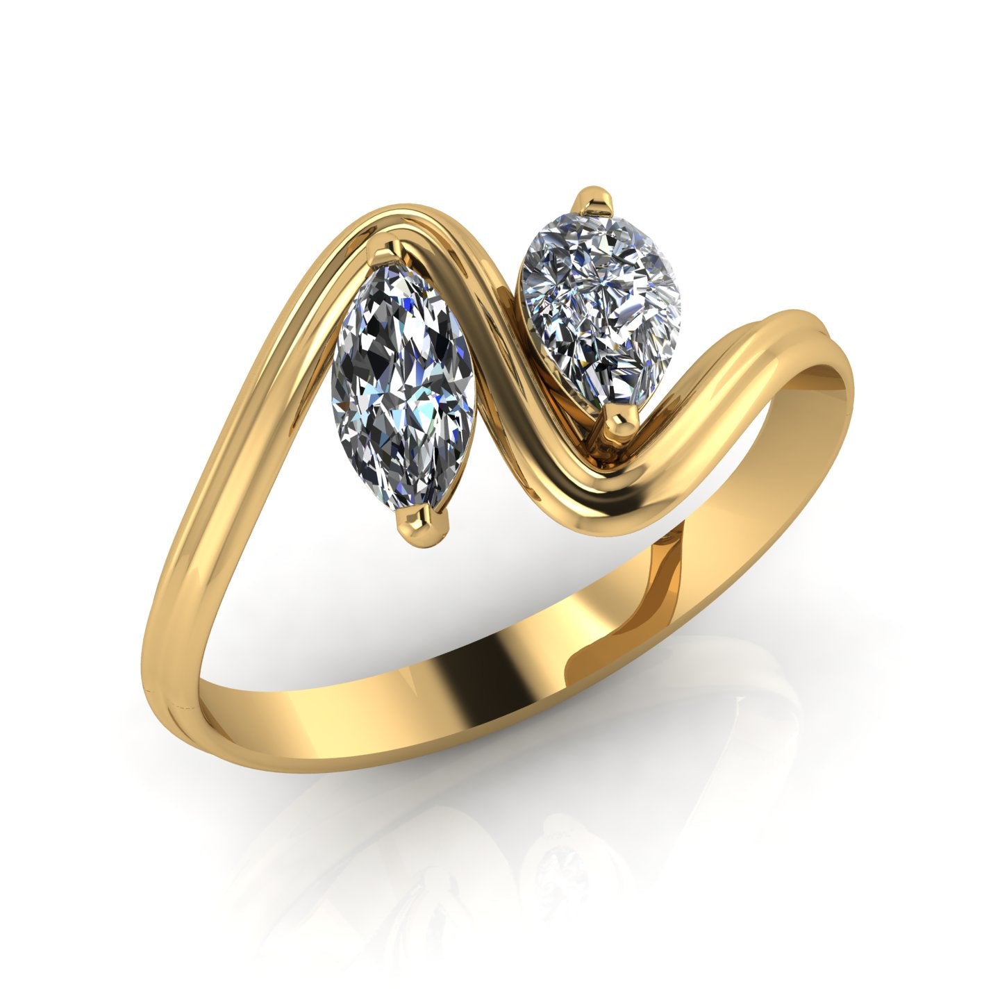 Marquise Melody Ring