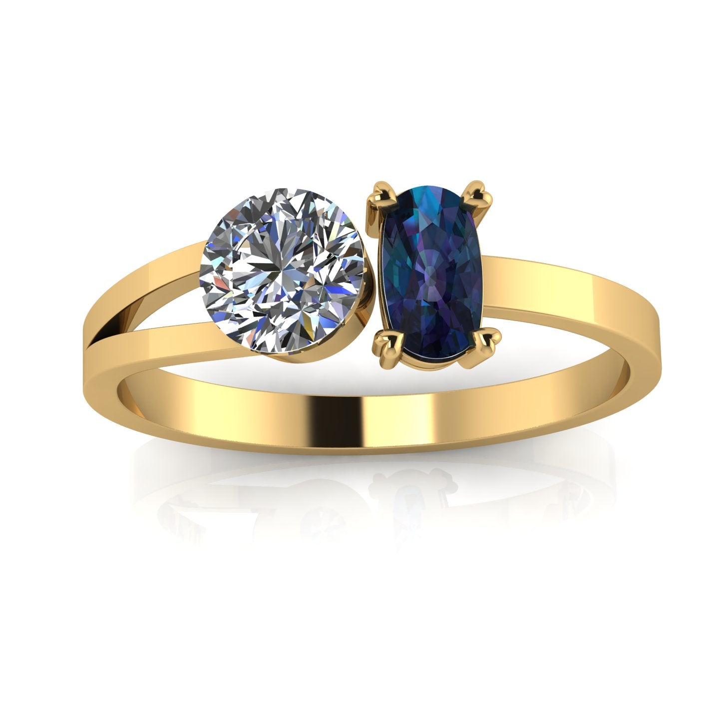 Toi et Moi Ring – Midnight Sparkle Edition
