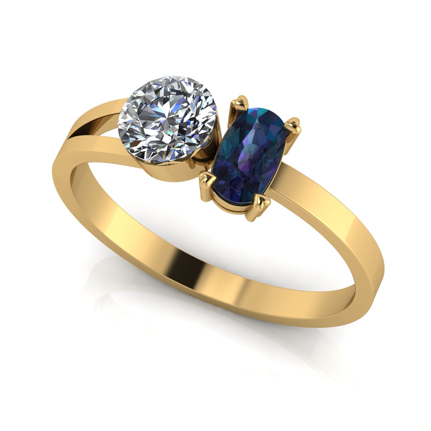 Toi et Moi Ring – Midnight Sparkle Edition