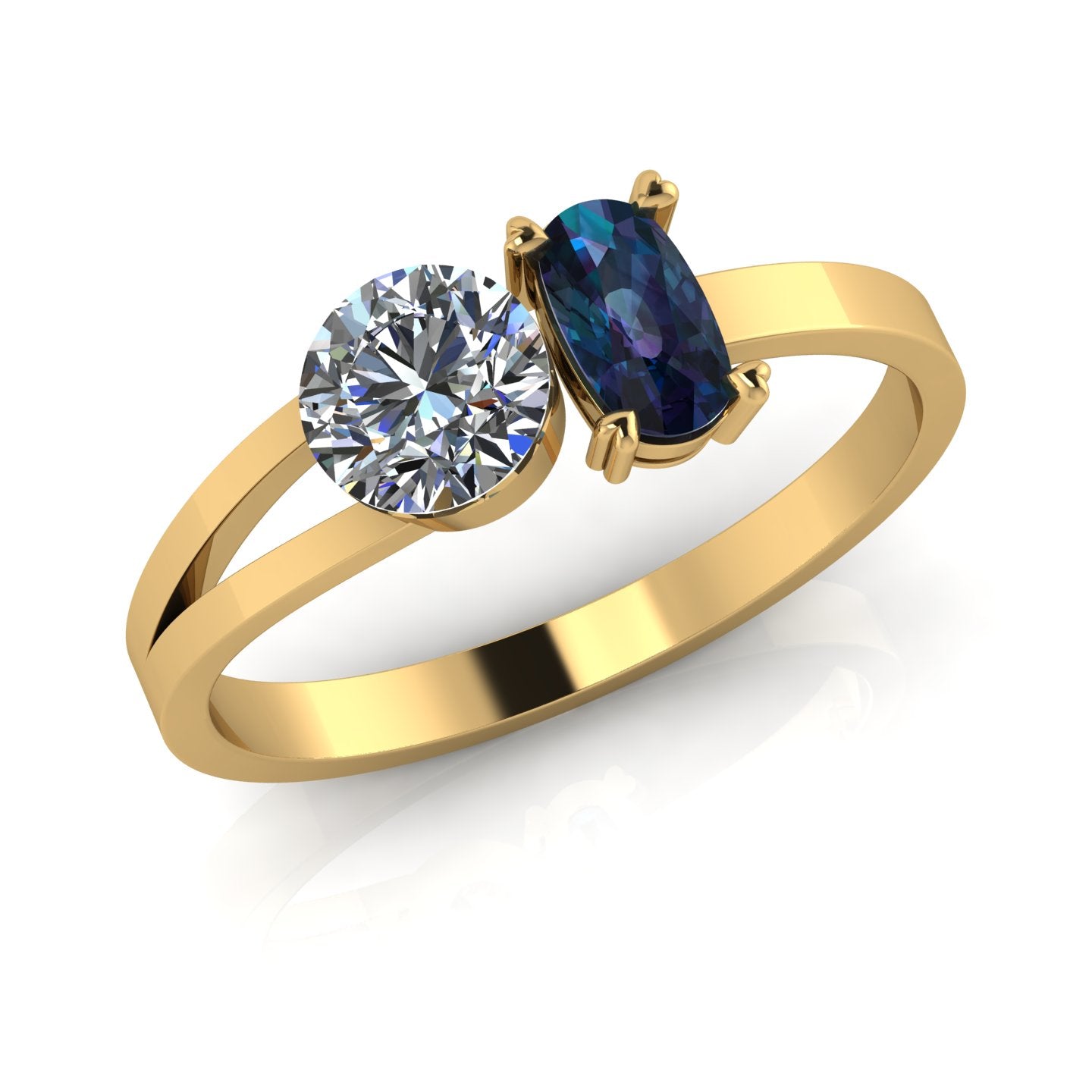 Toi et Moi Ring – Midnight Sparkle Edition