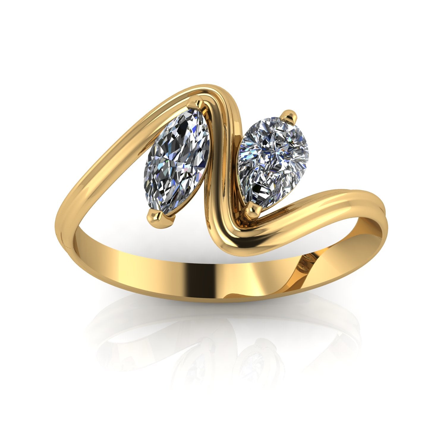 Marquise Melody Ring
