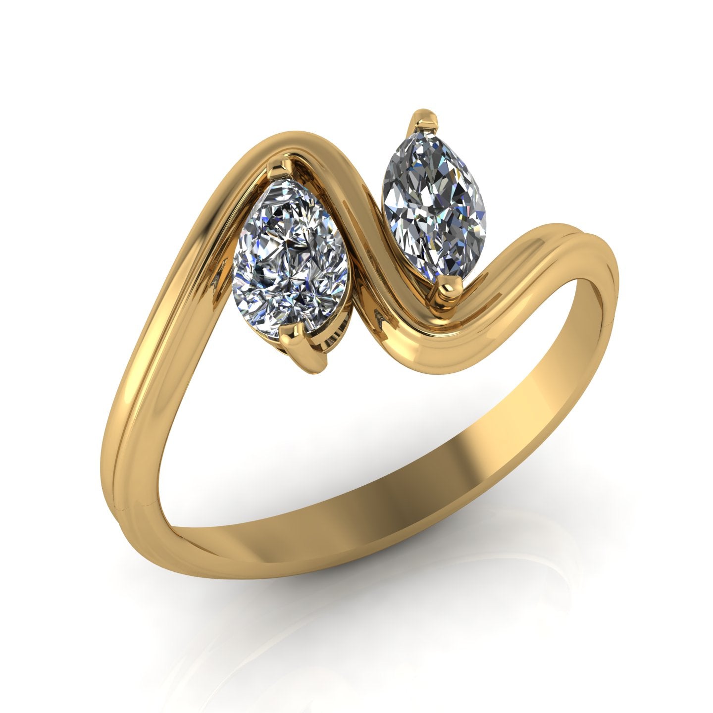 Marquise Melody Ring