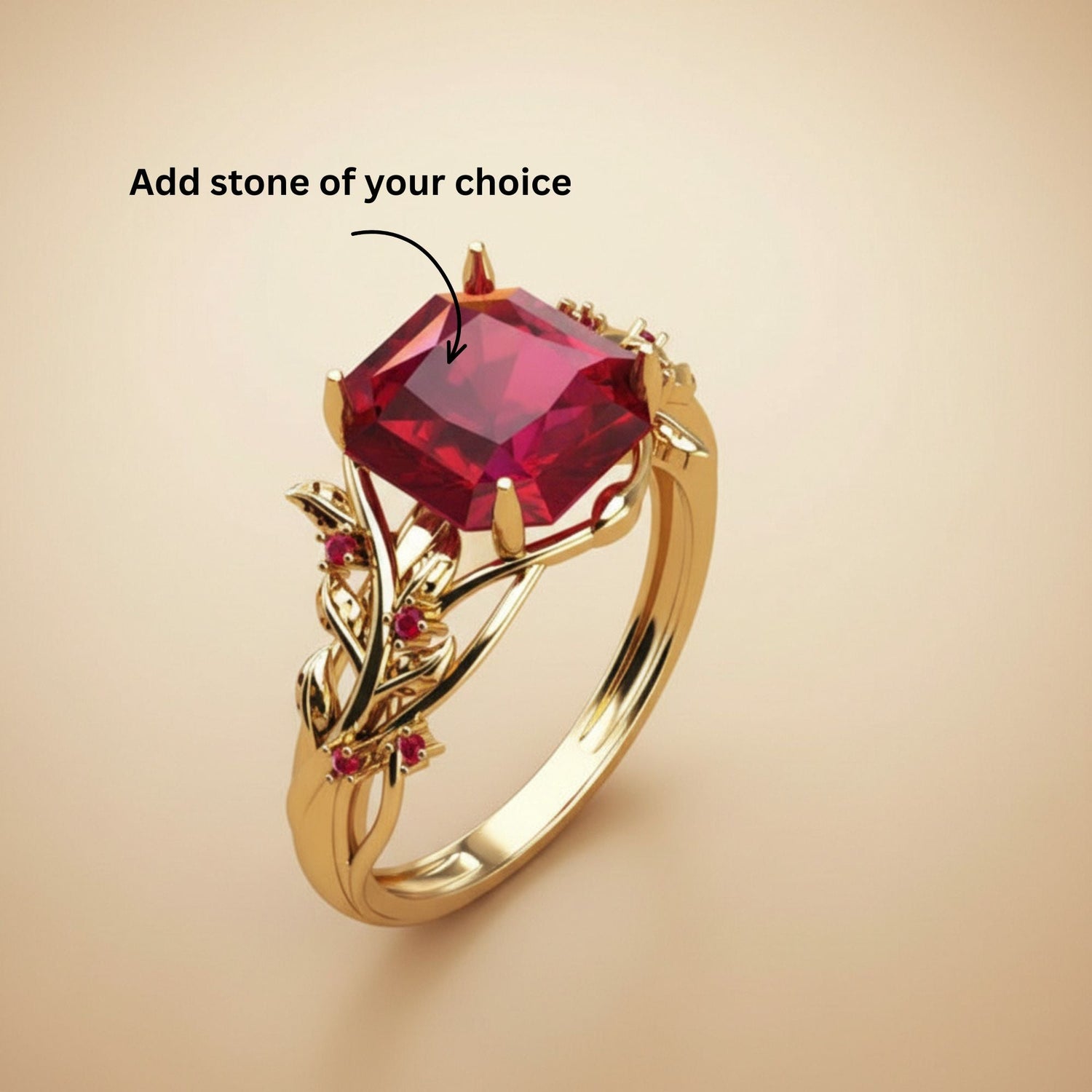 Gemstone rings