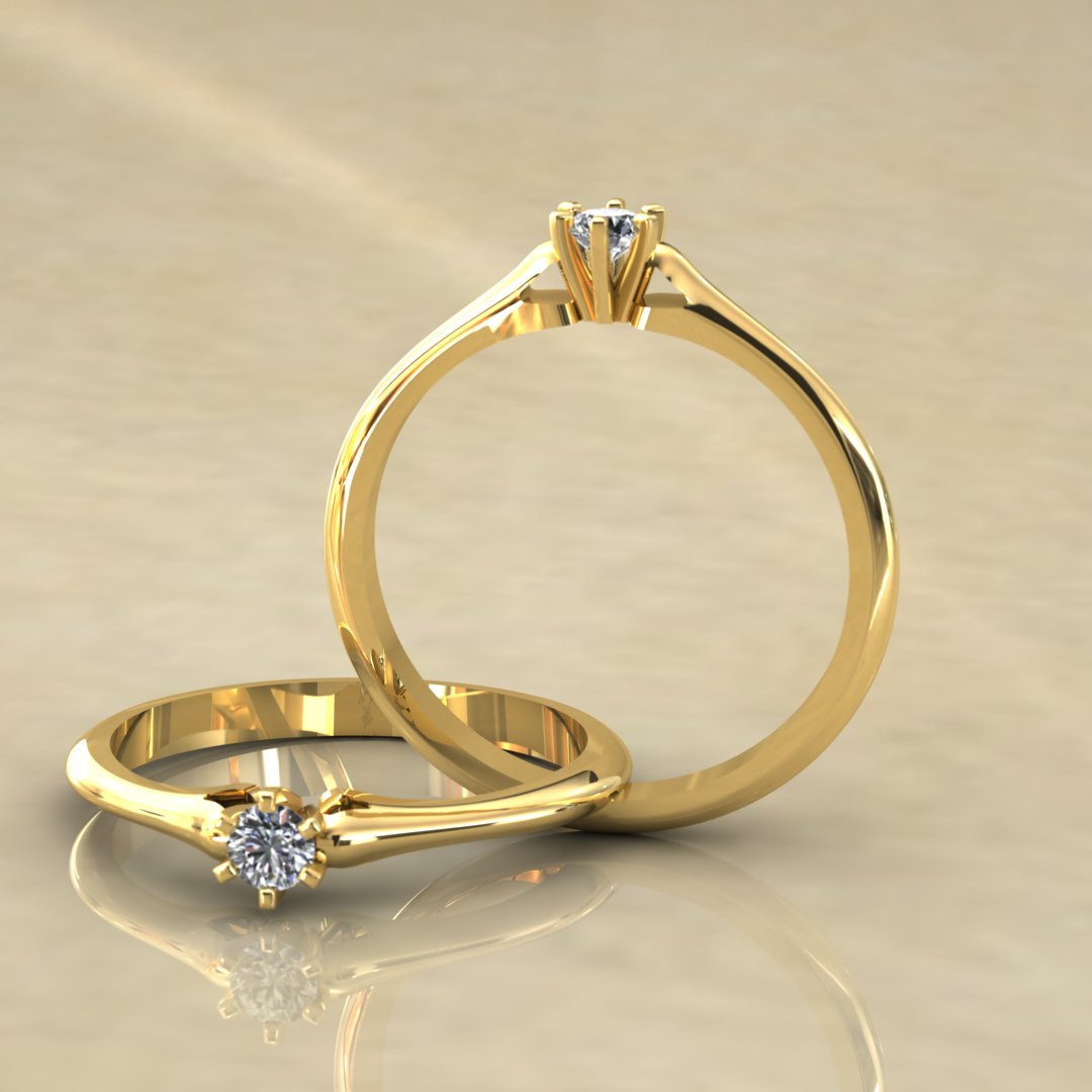 Timeless Solitaire Elegance